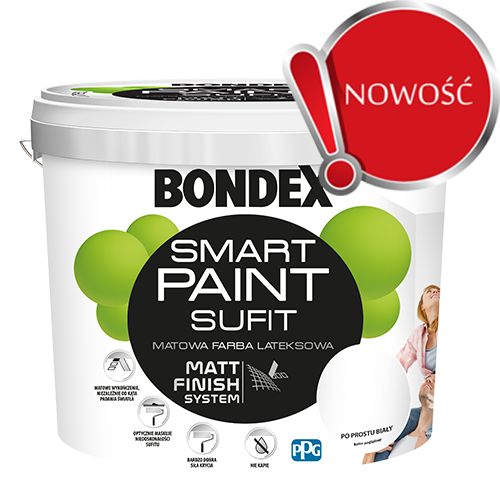 Smart-Paint Sufit – nowa farba do malowania sufitów